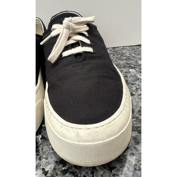 Common Projects Four Hole Black Canvas Sneakers EU 41 main image 12